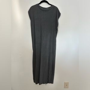 Ascot + Hart Muscle Sleeve Maxi Dress